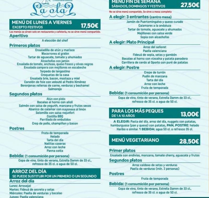 MENUS