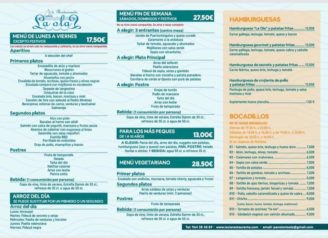 MENUS