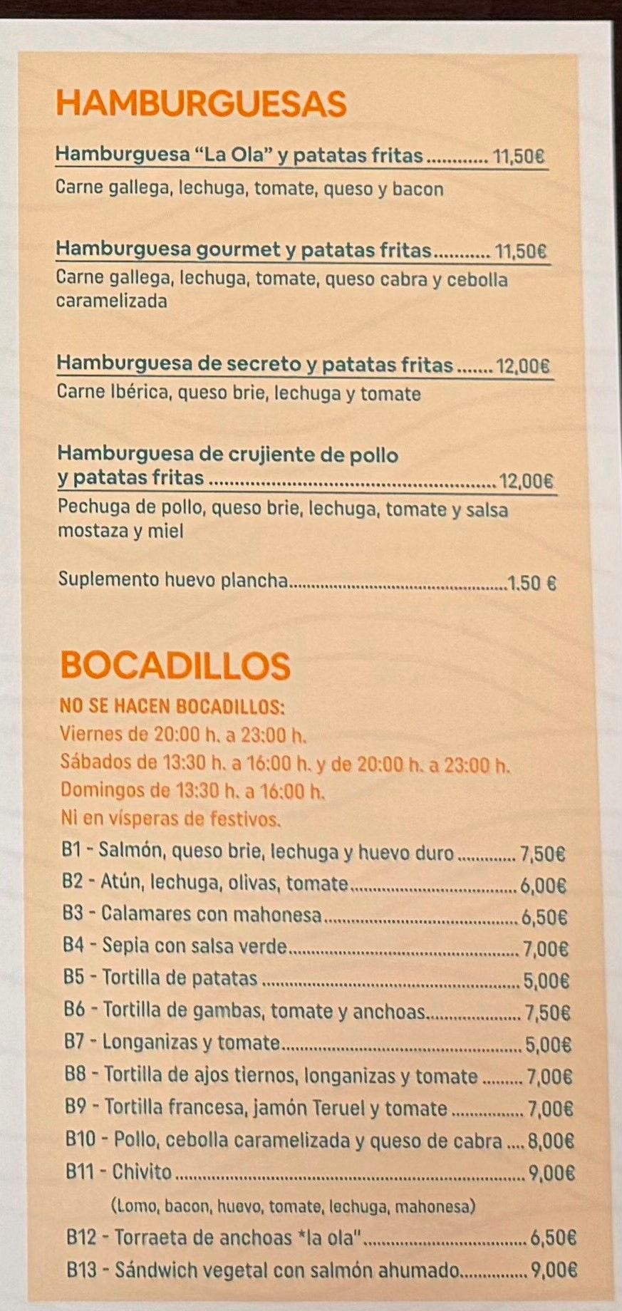 BOCADILLOS